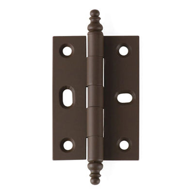 Solid Brass Crown Tipped Hinge