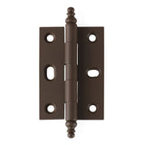 Solid Brass Crown Tipped Hinge