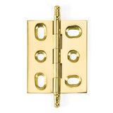 Solid Brass Steeple Tipped Hinge
