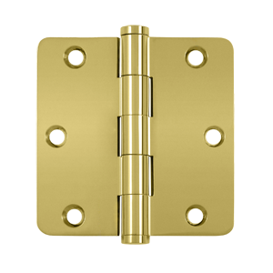 838501-radius-corner-hinge-brass PVD 35x35