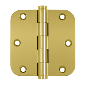 5/8" Radius Solid Brass Hinge