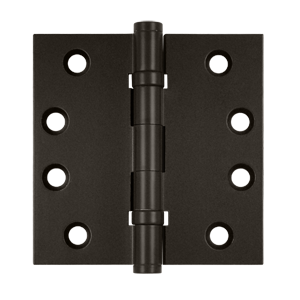 Solid Brass Ball-Bearing Hinge, Oil Rubbed Bronze