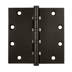 Solid Brass Ball-Bearing Hinge, Oil Rubbed Bronze