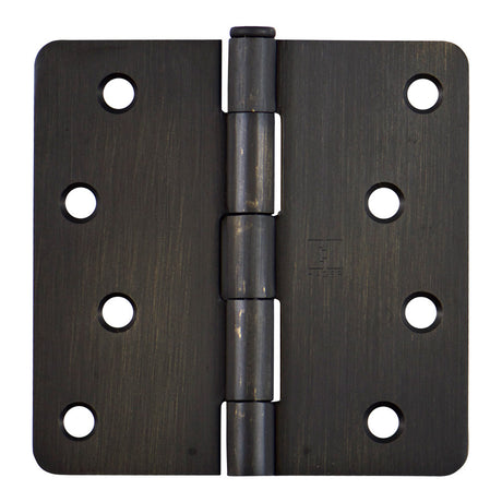 1/4" Radius Solid Brass Hinge