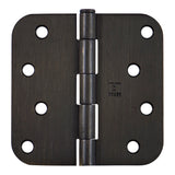 5/8" Radius Solid Brass Hinge