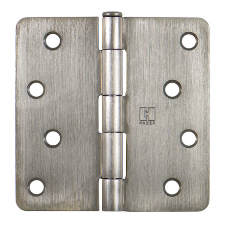 1/4" Radius Solid Brass Hinge