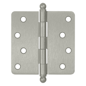 1/4" Radius Ball Tipped Residential Steel Hinge