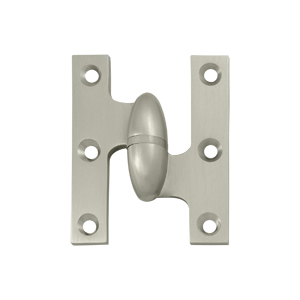 Olive Knuckle Hinge, 2-1/2" x 2"