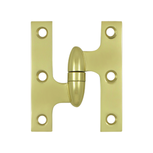 Olive Knuckle Hinge, 3" x 2-1/2"