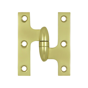 Olive Knuckle Hinge, 3" x 2-1/2"