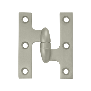 Olive Knuckle Hinge, 3" x 2-1/2"