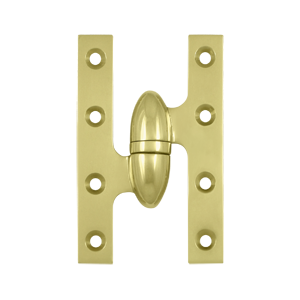 Olive Knuckle Door Hinge, 5" x 3-1/4"