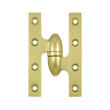 Olive Knuckle Door Hinge, 5" x 3-1/4"