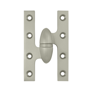 Olive Knuckle Door Hinge, 5" x 3-1/4"