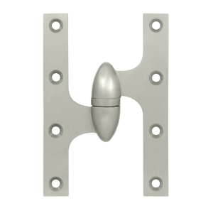 Olive Knuckle Door Hinge, 6" x 4"