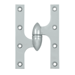 Olive Knuckle Door Hinge, 6" x 4"