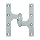 Olive Knuckle Door Hinge, 6" x 5"