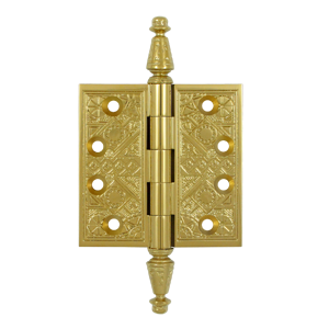 839516-ornate-finial-hinge-brass PVD 35x35