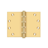 Solid Brass Wide Throw Ball Bearing Butt Hinge