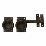 Solid Bronze Ring Turn Bar Latch