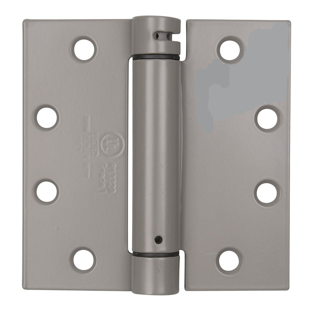 4-1/2" Heavy Duty Spring Hinge, Builders Grade