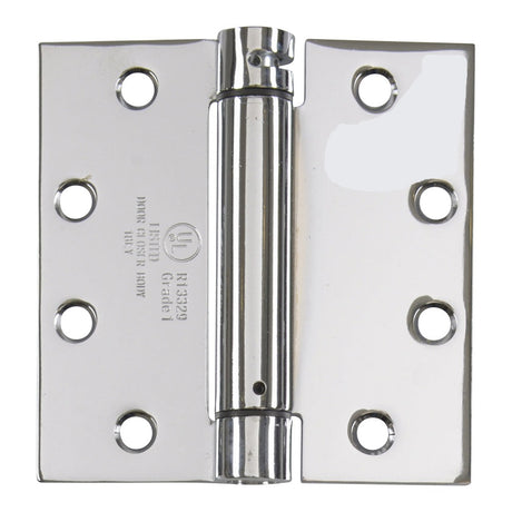 4-1/2" Heavy Duty Spring Hinge, Builders Grade