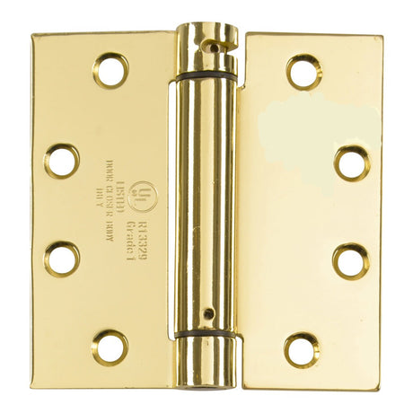 4-1/2" Heavy Duty Spring Hinge, Builders Grade