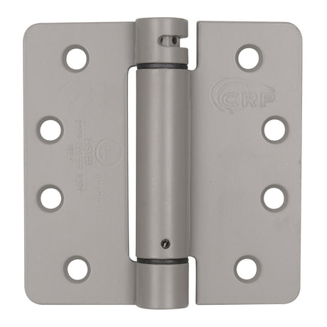 1/4" Radius Corner Spring Hinge, Builders Grade