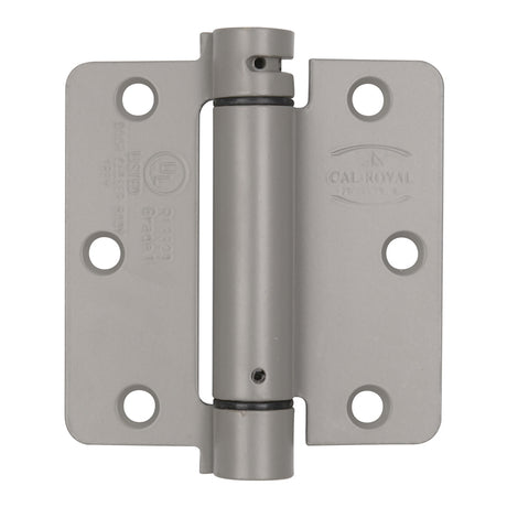 1/4" Radius Corner Spring Hinge, Builders Grade