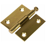 Small Solid Brass Hinge