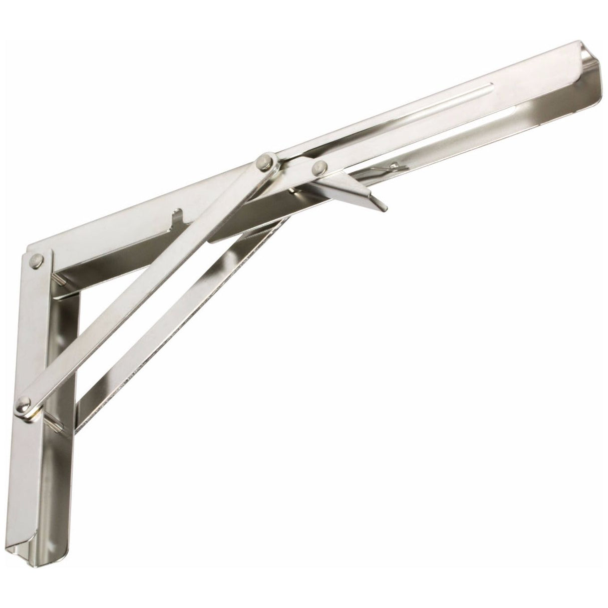 Stainless Steel Hinged Shelf Support