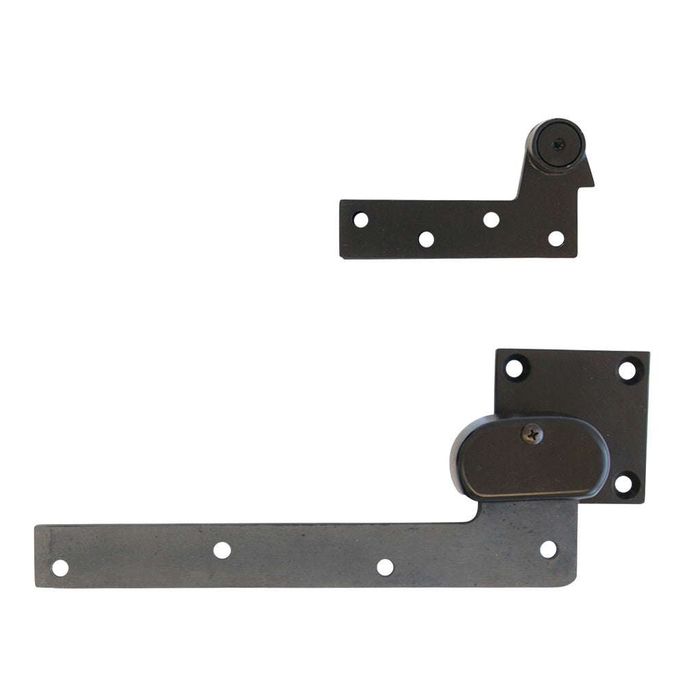 3/4" Offset Hung Pivot Set, 600 lbs
