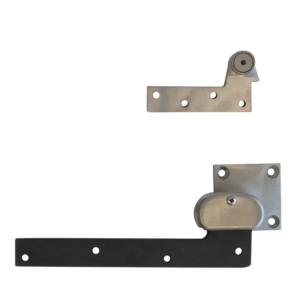 3/4" Offset Hung Pivot Set, 600 lbs