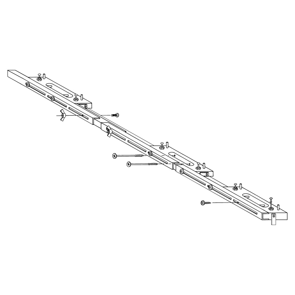 Soss Four Hinge Router Guide System