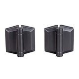 Polaris 155 Series Glass To Glass Soft Close Hinge