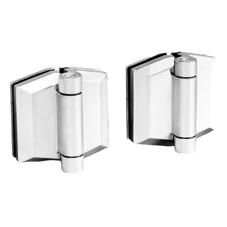Polaris 155 Series Glass To Glass Soft Close Hinge