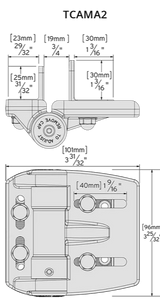 TruClose Regular Multi Adjustable Spring Hinge