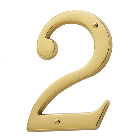 Baldwin Solid Brass House Numbers