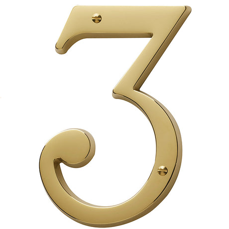 Baldwin Solid Brass House Numbers