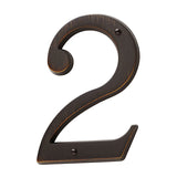 Baldwin Solid Brass House Numbers