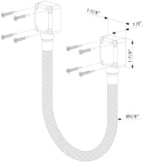 Locinox Reinforced Braided Protection Guiding Cable