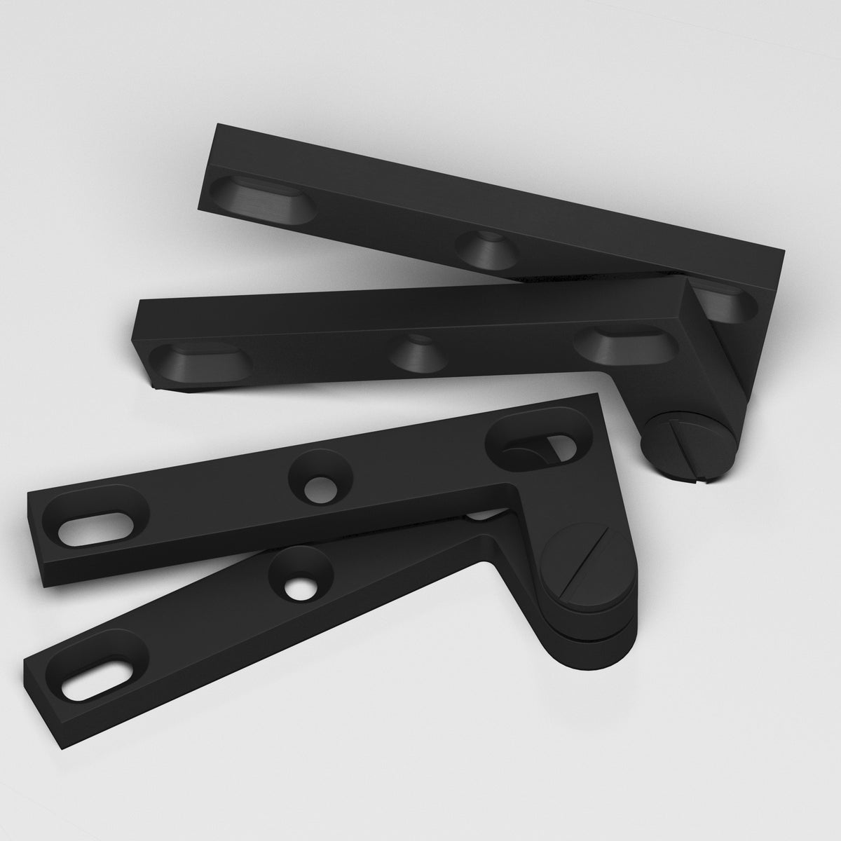 Solid Brass Heavy Duty Offset Pivot Hinge