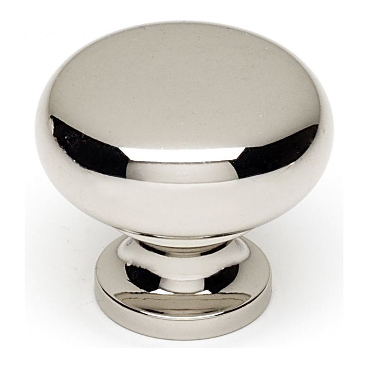 Traditional Round Knob with Large Base