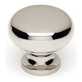 Traditional Round Knob with Large Base