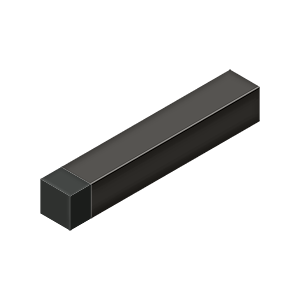 Modern Square Baseboard Stop