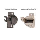 Replacements for Grass 830 and 831 Hinges