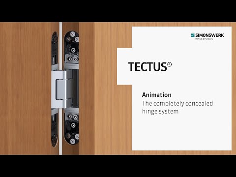 Tectus TE 340 3D for 1-3/4" Thick Doors