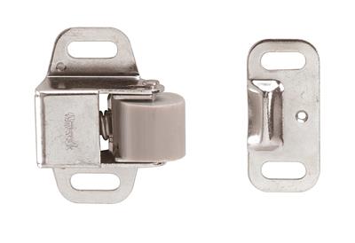 NUOBESTY 10-Pack Marine Cabinet Door Roller Catch – Plastic Ball Spring Latch With Back Plates For Boats, Kitchens & Offices