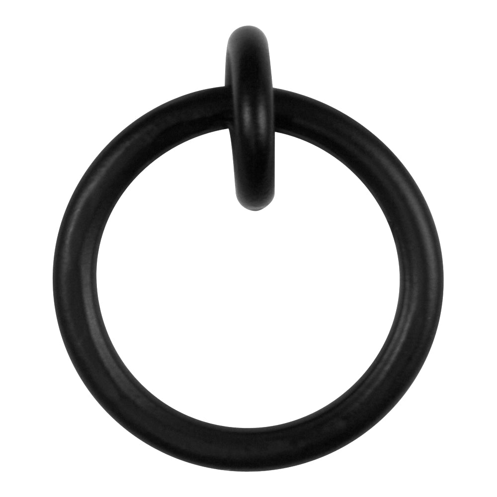 Black Small Shutter Ring Pull