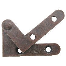 Right Angle Pivot Hinge, Bronze